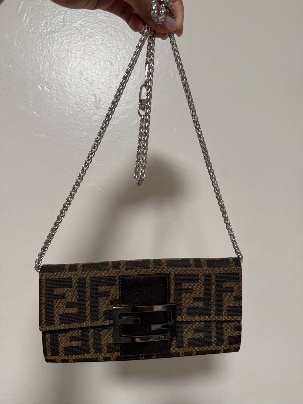 Fendi Brown Zucca wallet